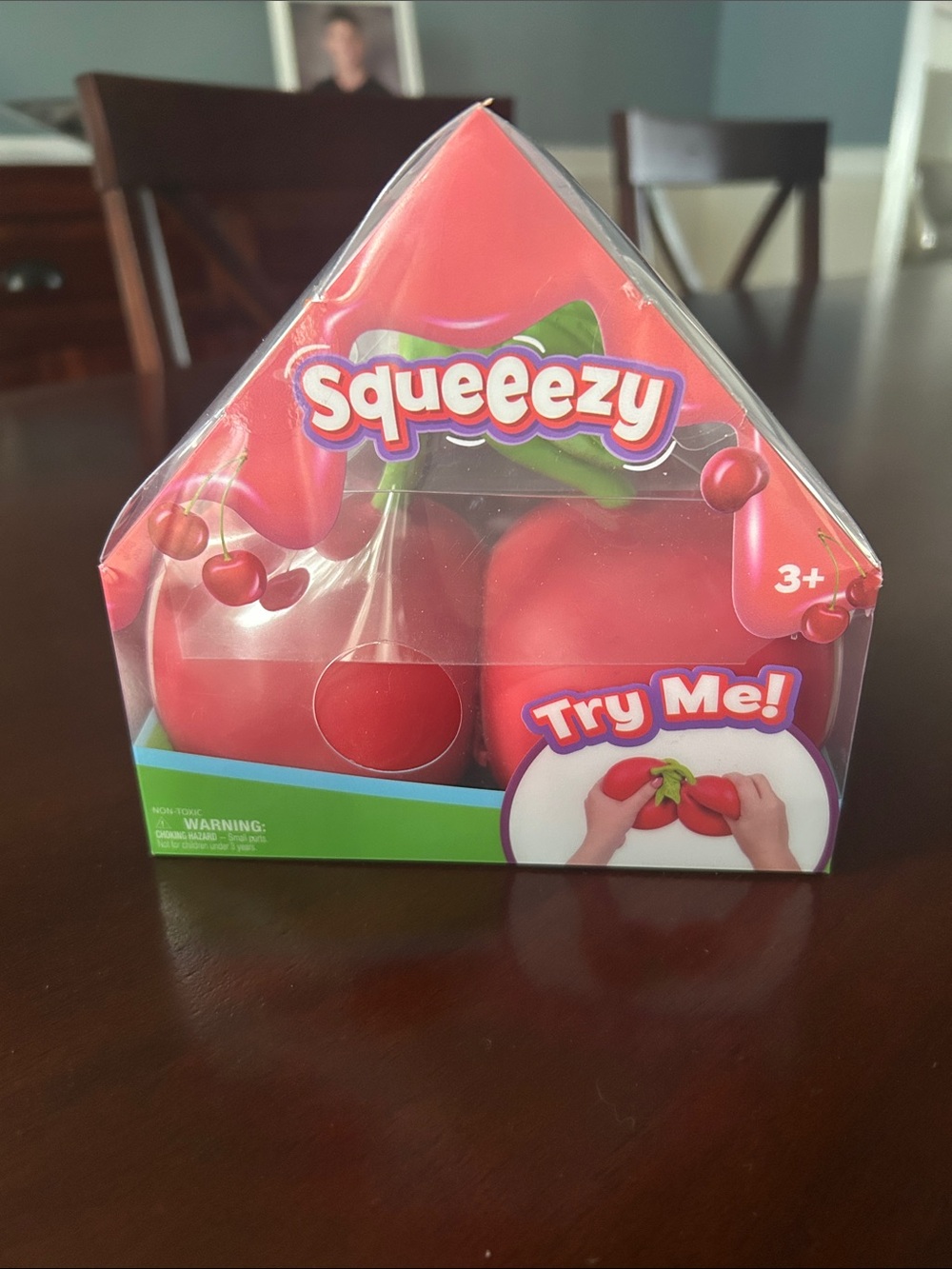 Red Kids Stress Toy - Brand
